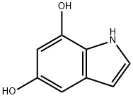 5,7-二羟基吲哚 结构式