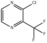 2-氯-3-(三氟甲基)吡嗪 结构式