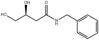 (S)-N-BENZYL-3,4-DIHYDROXY BUTYRAMIDE 结构式