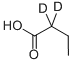 BUTYRIC-2,2-D2 ACID 结构式