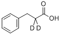 HYDROCINNAMIC-2,2-D2 ACID 结构式