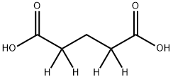 PENTANEDIOIC-2,2,4,4-D4 ACID 结构式