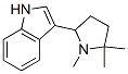 3-(1,5,5-Trimethyl-2-pyrrolidinyl)-1H-indole 结构式
