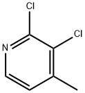 2,3-二氯-4-甲基吡啶 结构式