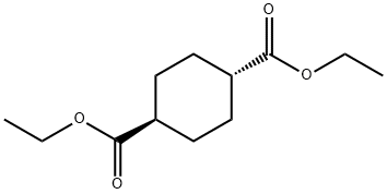 反-1,4-环己烷二羧酸二乙酯 结构式