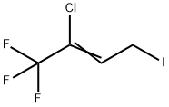 2-CHLORO-4-IODO-1,1,1-TRIFLUOROBUT-2-ENE 97 结构式