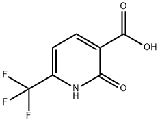 2-羟基-6-三氟甲基烟酸 结构式
