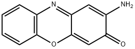 2-AMINO-3H-PHENOXAZIN-3-ONE 结构式