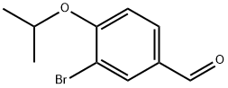 3-溴-4-异丙氧基苯甲醛 结构式
