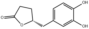2(3H)-Furanone,5-[(3,4-dihydroxyphenyl)methyl]dihydro-,(5R)-(9CI) 结构式