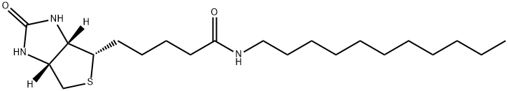 1H-Thieno[3,4-d]iMidazole-4-pentanaMide, hexahydro-2-oxo-N-undecyl-, (3aS,4S,6aR)- 结构式