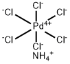 氯钯酸铵 结构式