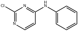 2-氯-4-苯氨基嘧啶 结构式