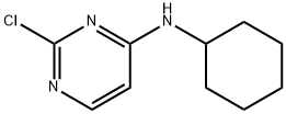 2-氯-N-环己基-4-嘧啶胺 结构式