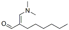 3-(Dimethylamino)-2-hexylacrolein 结构式