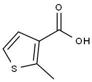 2-甲基-3-噻吩甲酸 结构式