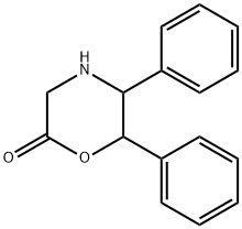 5,6-二苯基-2-吗啉酮 结构式