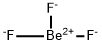 beryllium trifluoride 结构式