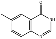 6-甲基-4-喹唑酮 结构式