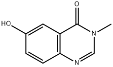 6-HYDROXY-3-METHYL-3,4-DIHYDROQUINAZOLIN-4-ONE 结构式
