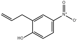 4-硝基-2-(丙-2-烯-1-基)苯酚 结构式