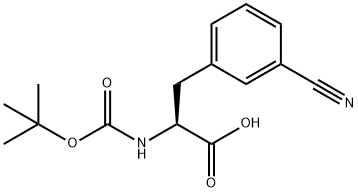 2-((tert-Butoxycarbonyl)amino)-3-(3-cyanophenyl)propanoicacid