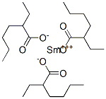 samarium tris(2-ethylhexanoate) 结构式