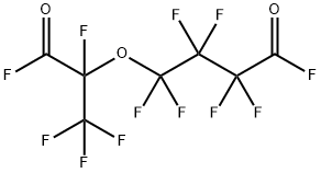 PERFLUORO(2-METHYL-3-OXAHEPTANEDIOYL)FLUORIDE 结构式