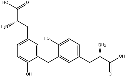 3,3'-methylenebis(tyrosine) 结构式