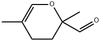 2H-PYRAN-2-CARBOXALDEHYDE,3,4-DIHYDRO-2,5-DIMETHYL- 结构式