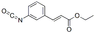 ethyl 3-(3-isocyanatophenyl)acrylate 结构式