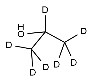 异丙醇-D7 结构式