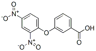 3-(2,4-dinitrophenoxy)benzoic acid 结构式