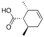 3-Cyclohexene-1-carboxylicacid,2,6-dimethyl-,[1S-(1alpha,2alpha,6beta)]-(9CI) 结构式