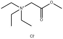 ALPHA-TRIETHYLAMINOMETHYL ACETATE CHLORIDE 结构式