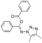 N-(4,5-Dimethyl-1H-1,2,3-triazol-1-yl)benzimidic acid benzoic anhydride 结构式