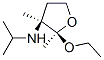 3-Furanamine,2-ethoxytetrahydro-2,3-dimethyl-N-(1-methylethyl)-,trans-(9CI) 结构式