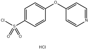 4-(4-PYRIDYLOXY)BENZENESULFONYL CHLORIDE HYDROCHLORIDE 结构式