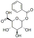 苯甲酸 - 酰基-Β-D-葡糖苷酸 结构式