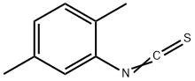 2,5-二甲基苯基异硫氰酸酯 结构式