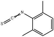 2,6-二甲基异硫氰酸苯酯 结构式