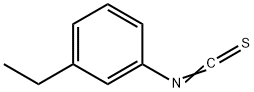 3-乙基苯基硫代异氰酸酯 结构式