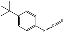 4-叔丁基苯异硫氰酸酯  结构式