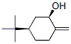 Cyclohexanol,5-(1,1-dimethylethyl)-2-methylene-cis- 结构式