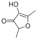 4-HYDROXY-2,5-DIMETHYL-3-FURANONE 结构式