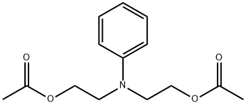 N,N-二乙酰氧乙基苯胺 结构式