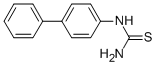 1-(联苯-4-基)硫脲 结构式