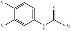 1-(3,4-二氯苯基)-2-硫脲 结构式