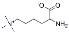 2-胺基-6-三甲铵基己酸盐 结构式