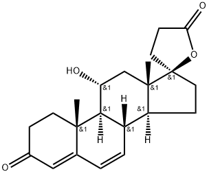 11-α-羟基坎利酮 结构式